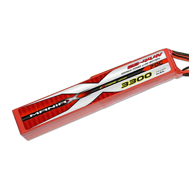 12S-44,4 V 3300 mAh 70C Stick Lipo baterija