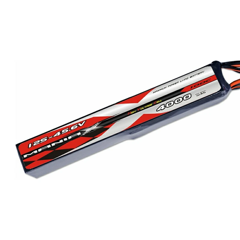 12S-45.6V 4000mAh 100C Stick Lipo baterija