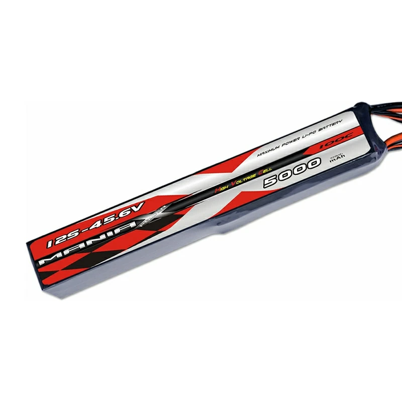 12S-45.6V 5000mAh 100C Stick Lipo baterija