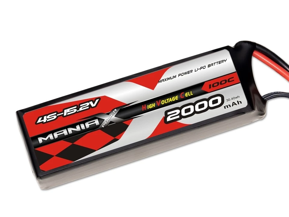 4S-15.2V 2000mAh 100C lipo baterija