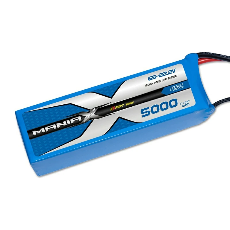 6S-22.2V 5000mAh 45C lipo baterija