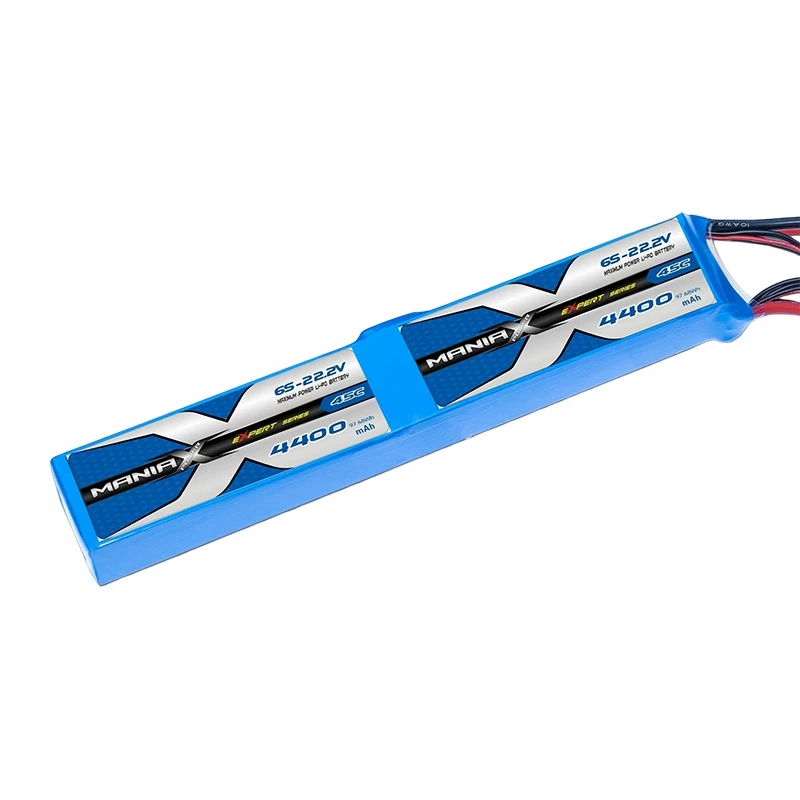 ManiaX 12S-44.4V 4400mAh 45C -stick lipo baterija
